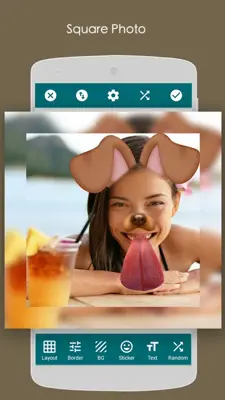 Square Photo android App screenshot 7
